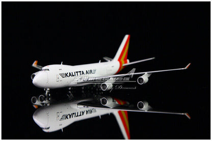 1:400 JC Wings KALITTA AIR BOEING 747-400F Airfreighter Airplane Diecast Model