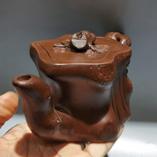 Vintage Chinese Yixing Purple Clay Teapot Zisha Ceremony Teaware Collection Rare