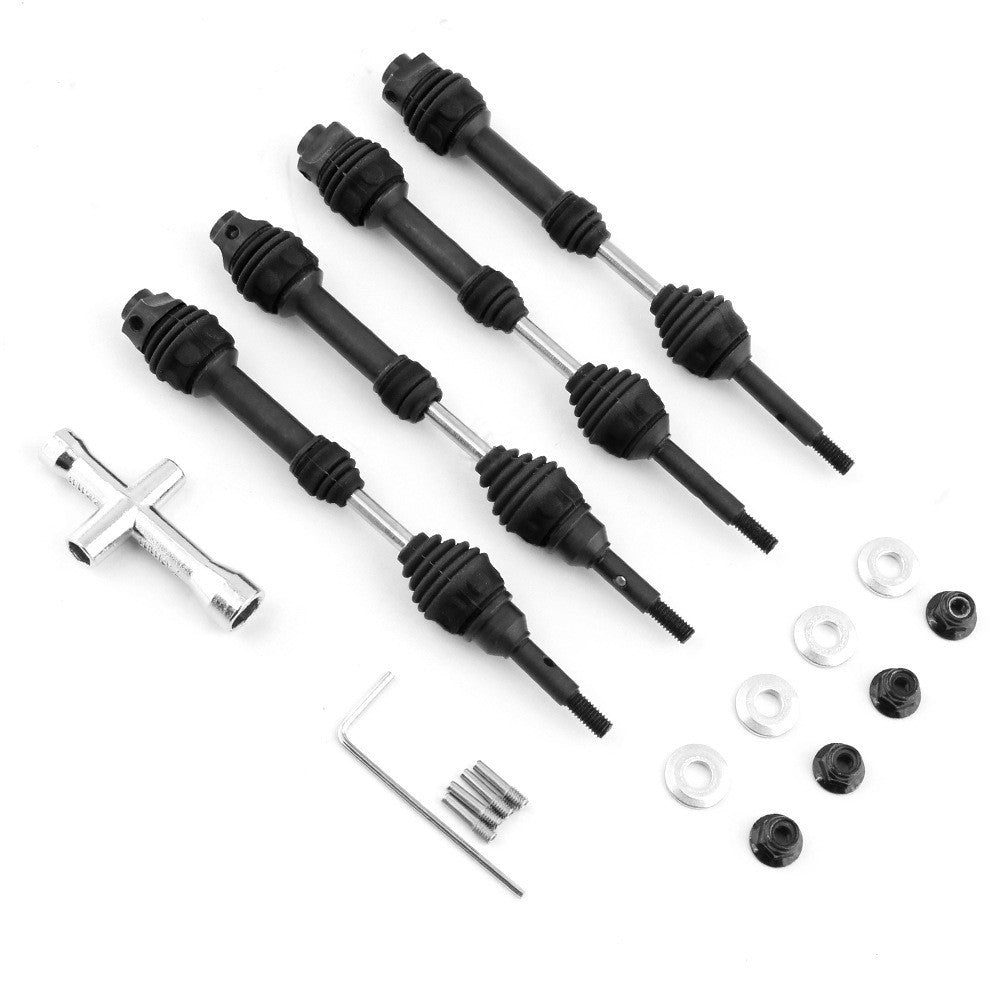 1/10 RC Front&Rear Drive Shafts For TRAXXAS Hoss/Rustler/Slash/Stampede 4X4 2wd