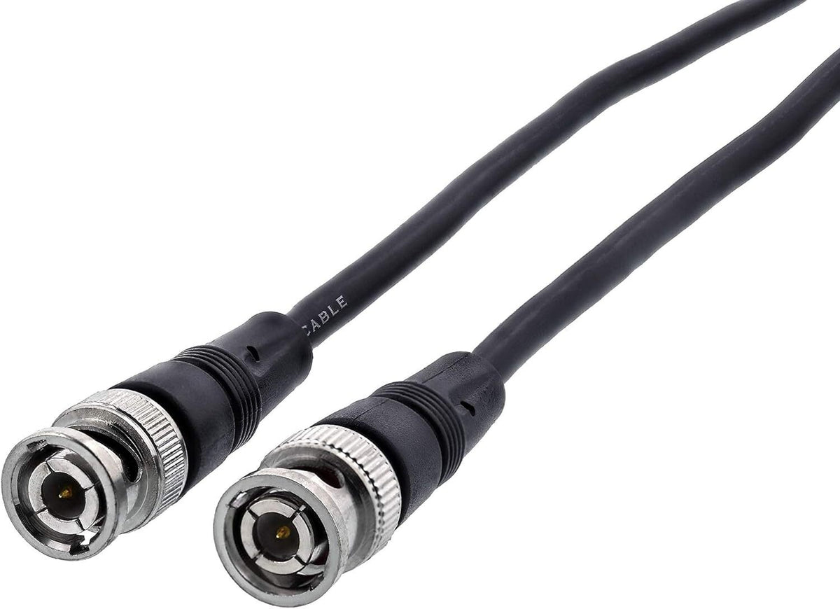 12 Foot BNC Male to BNC Male, 75 ohm Impedance