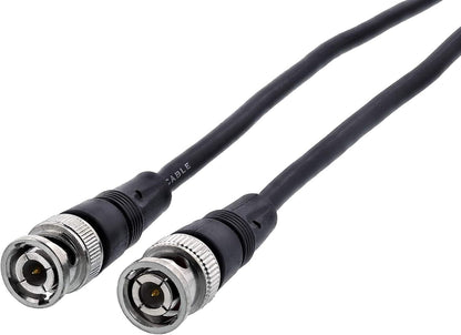 12 Foot BNC Male to BNC Male, 75 ohm Impedance