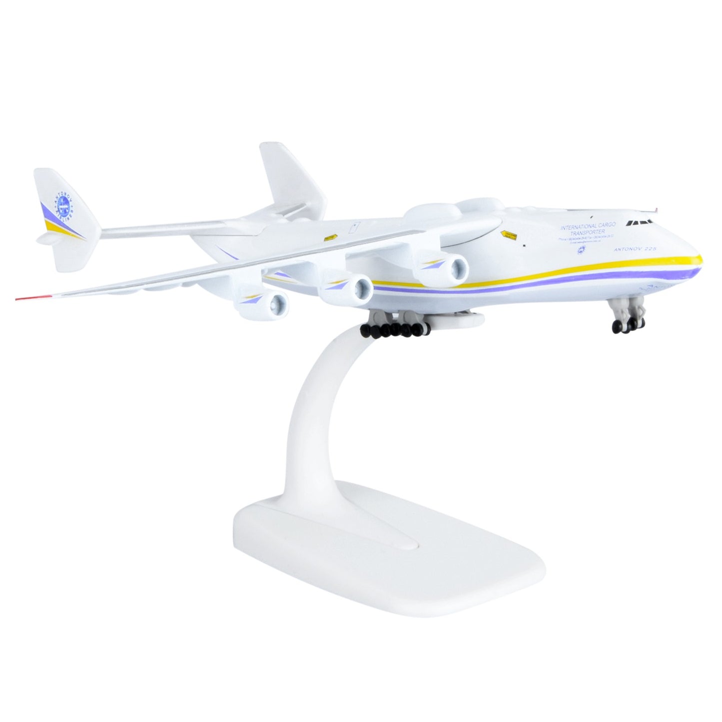 Soviet Union An-225 Mriya Transport Aircraft Model 1:400 Scale 20cm Plane Alloy