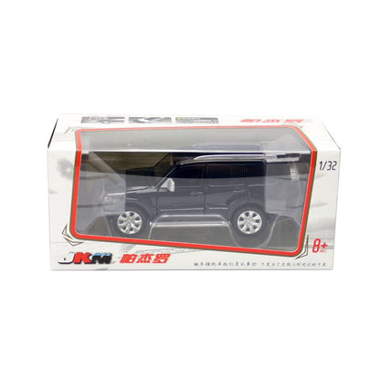 1:32 Diecast Mitsubishi Pajero Metal Car Model Toy Door Open Sound Light Gift