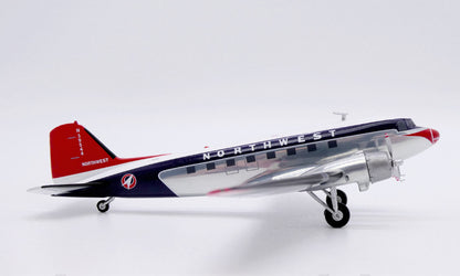 1:200 JC Wings NORTHWEST Douglas DC-3 Airplane Diecast Aircraft Plane Model