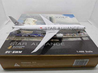 1:400 Phoenix STAR ALLIANCE B777-300ER Airplane Diecast Aircraft Plane Model