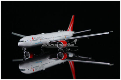 1:400 JC Wings Royal Flight BOEING 777-300ER Airplane Flap Down Diecast Model