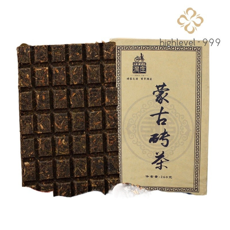 260g Authentic Mongolia Brick Tea 2023 Green Brick Tea Mellow Aroma Old Tea