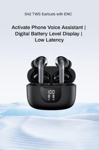 Bluetooth 5.3 Headset TWS Wireless Earphones Earbuds Stereo Headphones Sport US