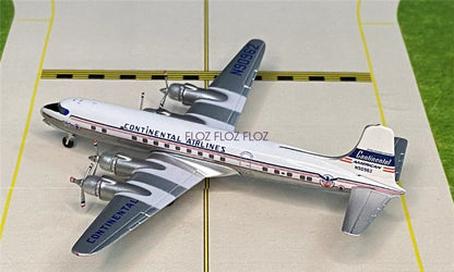 for AeroClassics for CONTINENTAL Airlines for Douglas DC-6 N90962 1:400 Model