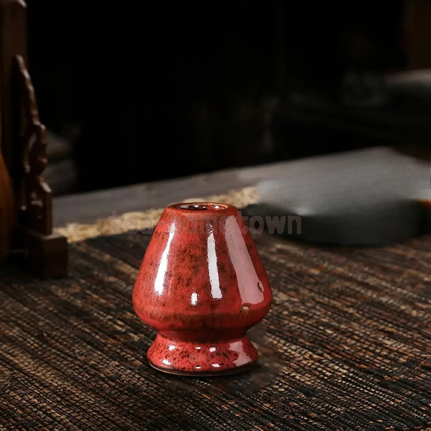 Tea Ceremony Matcha Bowl Traditional Ceremony Starter Ceramic Chasen Whisk Stand