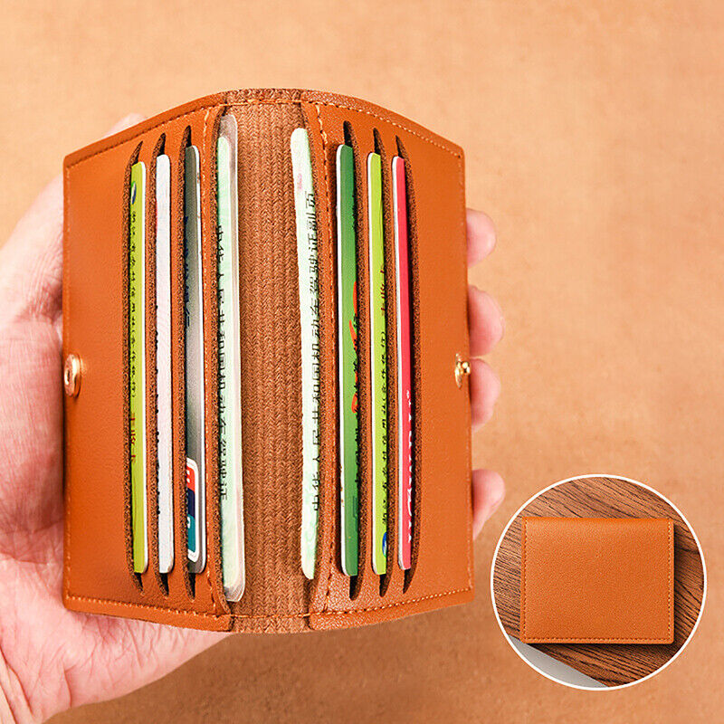 1Pc Card Bag Compact Bank ID Card Case Driver's License Wallet Card Holder