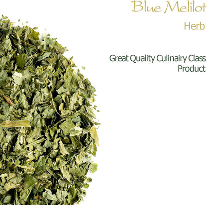 Melilot Blue Herb - Blue Fenugreek - Meliloti coerulea, Trigonella caerulea