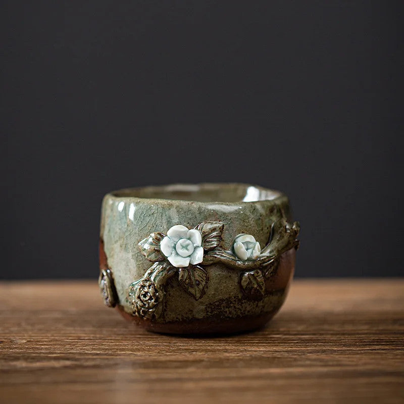 Raw Ore Cup Kung Fu Brewing Ceramic Master Cup Teacup Single Cup Tea Bowl