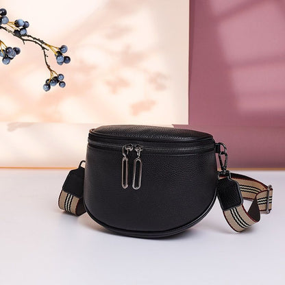 Genuine Leather Tote Bag Cowhide Handbags Fashion Shoulder Messenger Purse Green