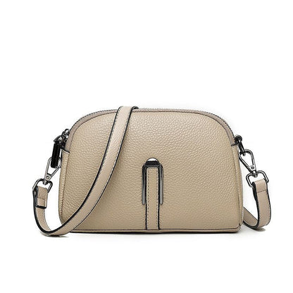Fashion Crossbody Purse Handbag Genuine Leather Vintage Shoulder Bag 20*14*8 CM