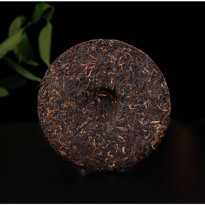 Bajiaoting Valley Flower TeaChaPu'er KongQue Zhi XiangQi Zi Bing 357g