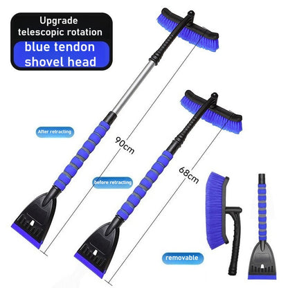 Car snow shovel snow remover detachable car snow sweeper ox tendon snow shovel
