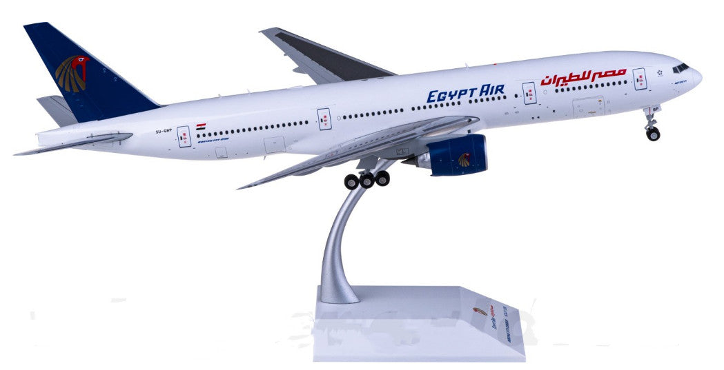 1:200 32CM JC Wings EgyptAir BOEING 777-200ER Passenger Airplane Diecast Model
