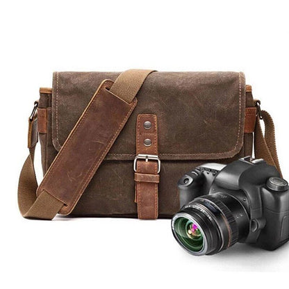 Outdoor Camera Shoulder Bag Men Camera Bags Canvas Crossbody Bag