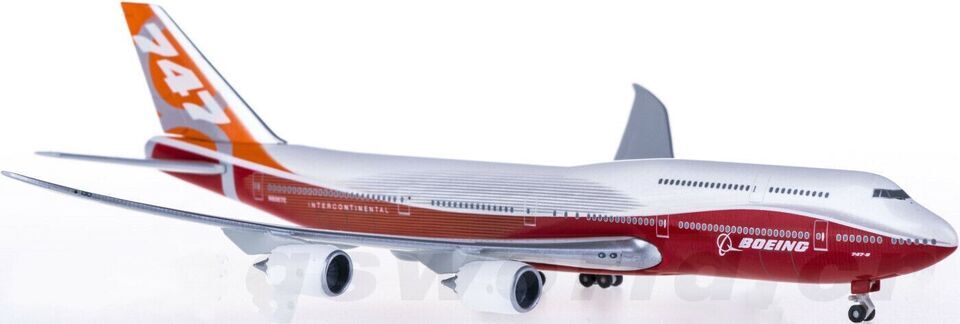 1:500 Hogan BOEING 747-8 Passenger Airplane Diecast Plane Aircraft Model