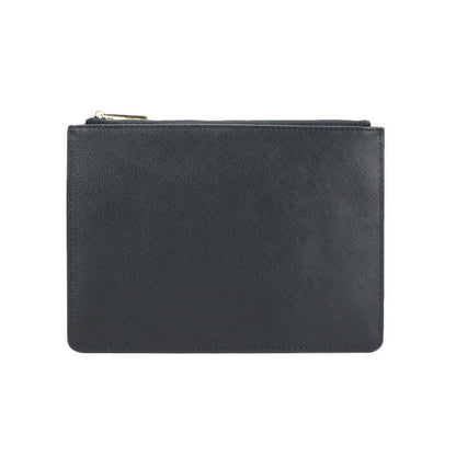 Customized Letters Pouch Synthetic Leather Clutch Bag Small Handbag Purses Pink