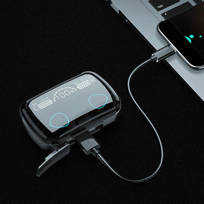 Bluetooth 5.1 Stereo Headset Wireless Earphones Earbuds For Apple iPhone Samsung