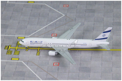 1:400 JC WINGS ISRAEL AIRLINES BOEING 767-300ER Passenger Airplane Diecast Model