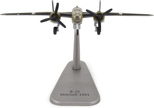 1:144 B-25 Mitchell Bomber Metal Plane Model Military Airplane Model Plane Gift