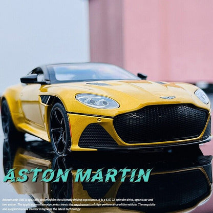 1:24 Aston Martin DBS Superleggera Diecast Model Vehicle Toy Car New Gift Kids