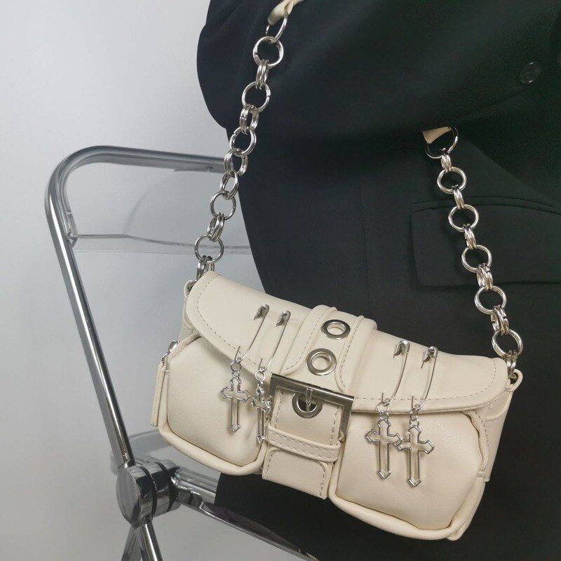 21*11*6cm Vintage Shoulder Bag Crossbody Purse Synthetic Leather Handbags Pouch