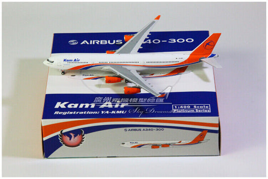 1:400 Phoenix Kam Air AIRBUS A340-300 Passenger Airplane Diecast Aircraft Model