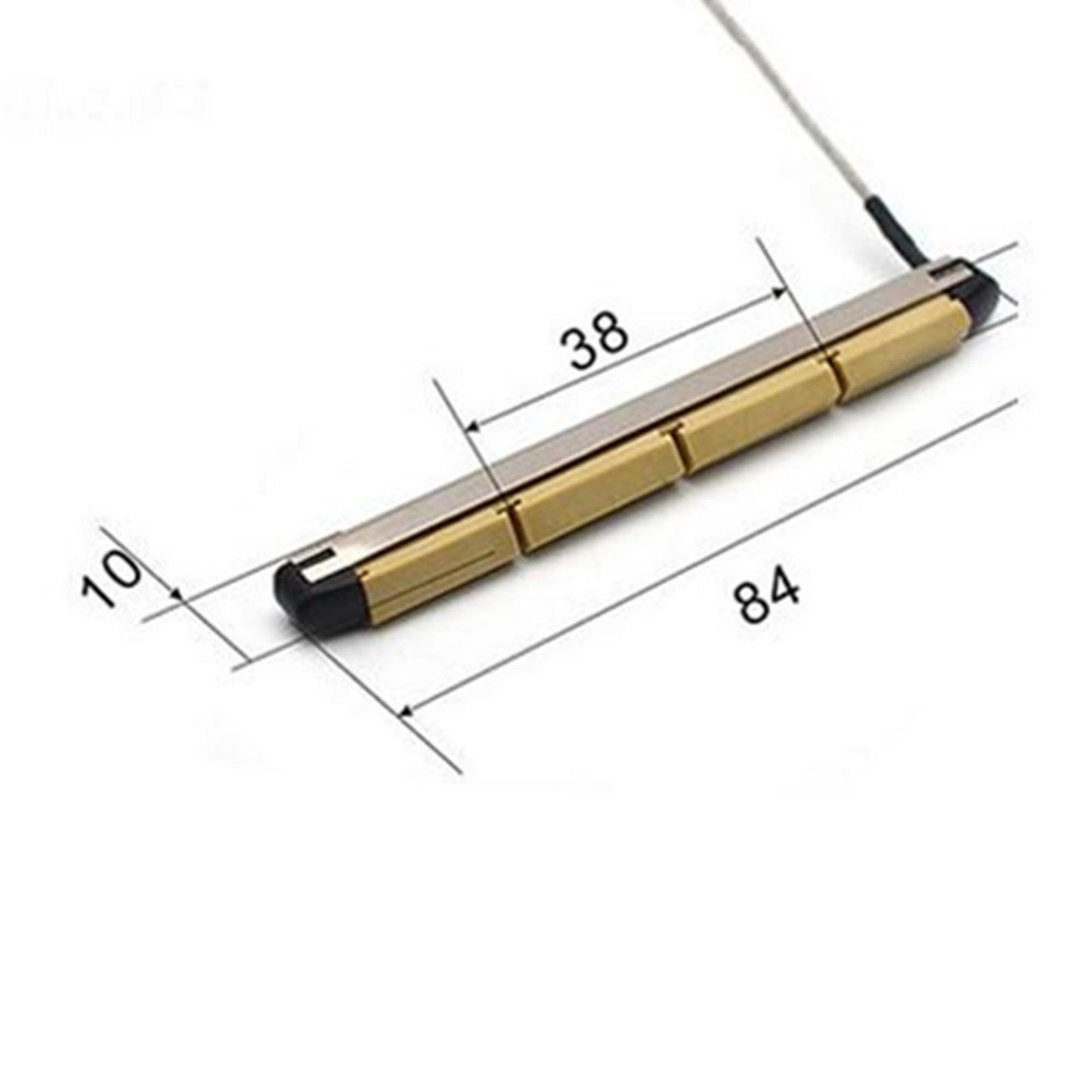 Under Saddle Transducer Pickup Piezo Folk For 4 String Acoustic Bass Guitar Part