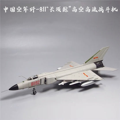 Terebo China Shenyang J-8 J8 Fighter 1/72 diecast plane model aircraft