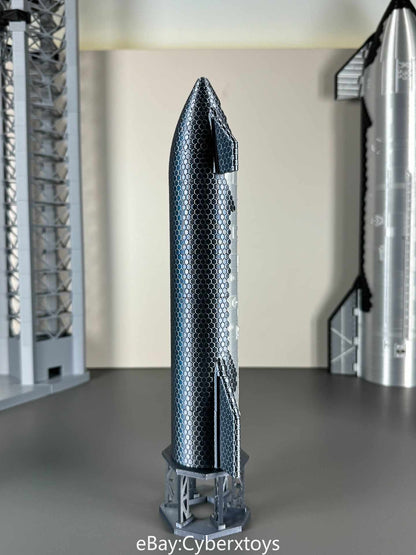 1:200 SpaceX Starship Rocket Model High Precision Magnetic Attraction