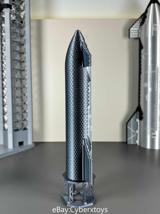 1:200 SpaceX Starship Rocket Model High Precision Magnetic Attraction