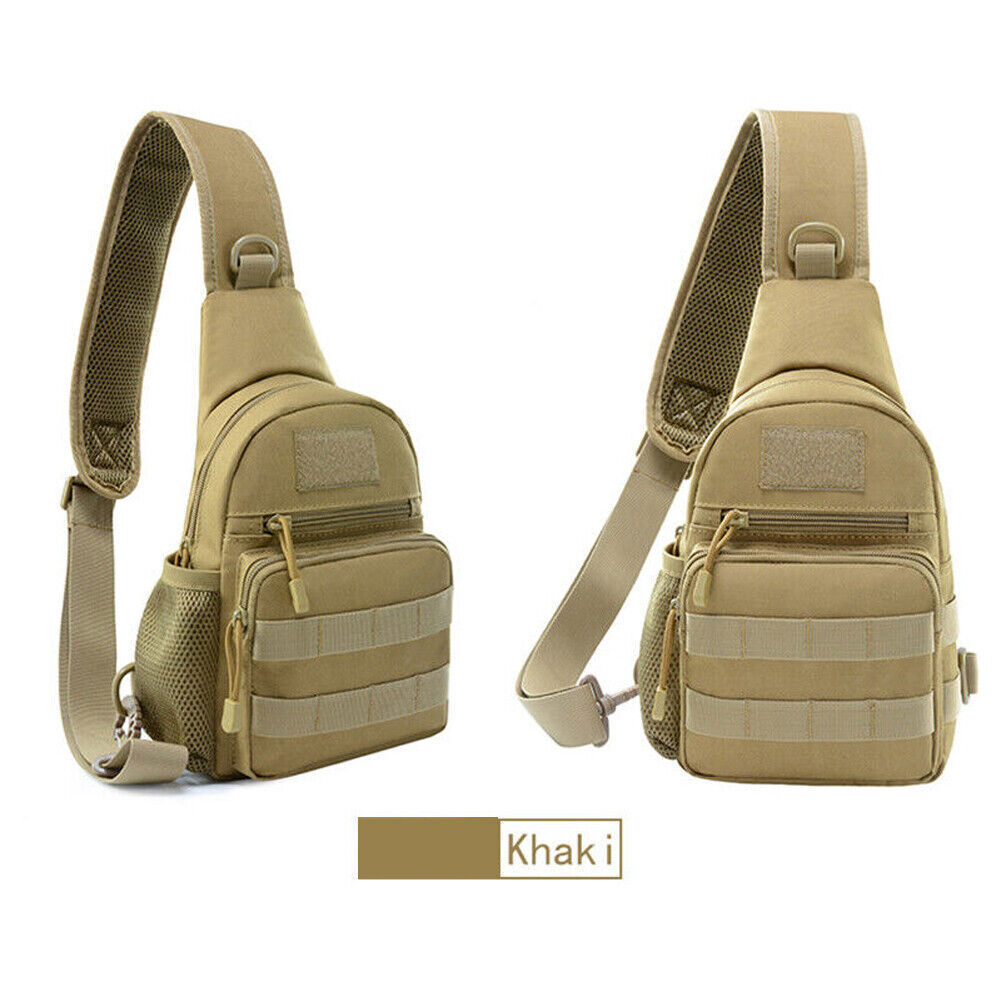 Men's Cross-Body Bag Anti-theft Shoulder Bag Waterproof Sling Pack for Outdoor