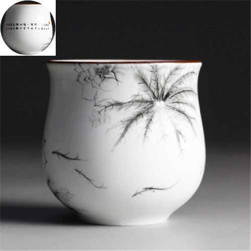 Chinese Tea Cup Japanese Style Master Cup Of Tea Blue-and-white Porcelain Cups