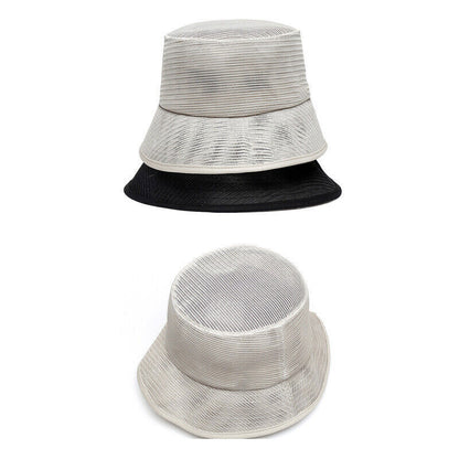 Mens Bucket Boonie Hat Fishing Sun Brim Cool Mesh Summer Hiking Garden Cap M-2XL