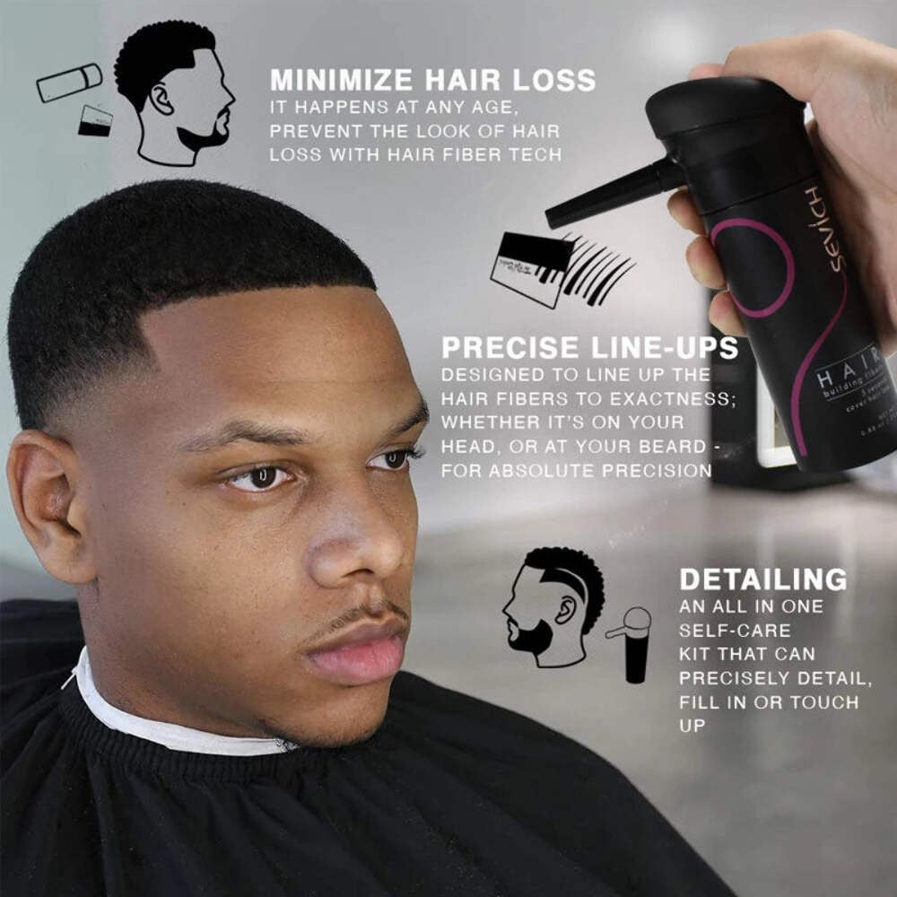 Keratin Hair Fiber Set 25g with Applicator