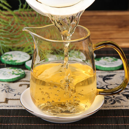 500G Yunnan Jasmine Tea Pu'er Tea Ancient Tree Tea Cake Raw Tea Compressed Tea -