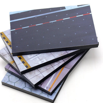 Airport Runway Floor Scene Deck Props Air Force Apron Model Scene（No airplane）
