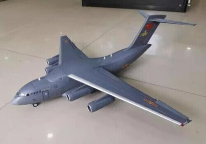 1:72 65CM China Air Force Y-20 Military Transport Plane Diecast Aircraft Model