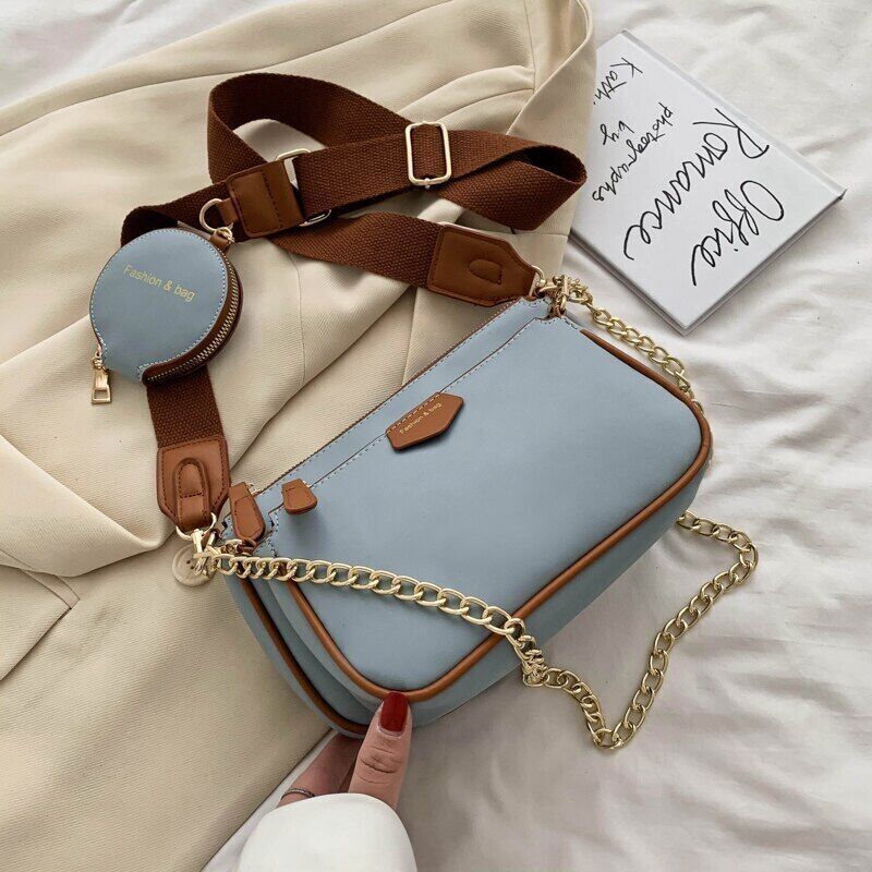 3Pcs/Set Bags Women Female Shoulder Crossbody Bags Handbags Women Bags