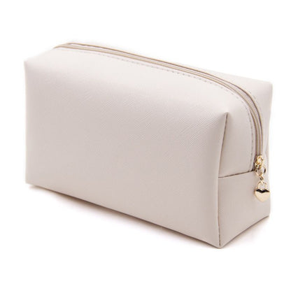 Small Cosmetic Bag Synthetic Leather Waterproof Make Up Bag Traveling Organizer