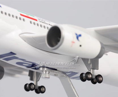 47CM 1:135 IranAir AIRBUS A330 Passenger Airplane Landing Gears Resin Model