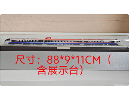 1:87 88CM Malaysia Electric Train Set 3 ETS3 Passenger Car Train Diecast Model