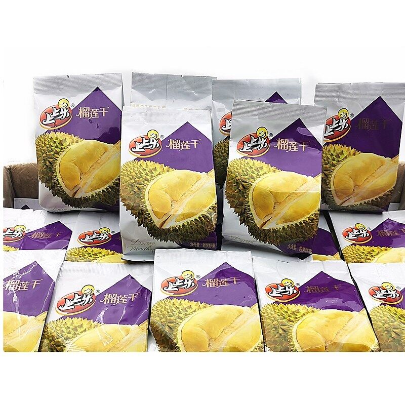 上上乐榴莲干独立小包装休闲零食 Shangle Durian Dry Independent Small Packaging Casual Snacks