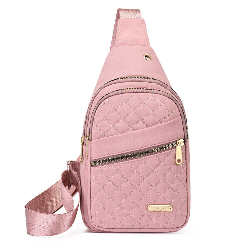 Women Cross Body Antitheft Pouch Small Sling Backpack Chest Bag Shoulder Bag