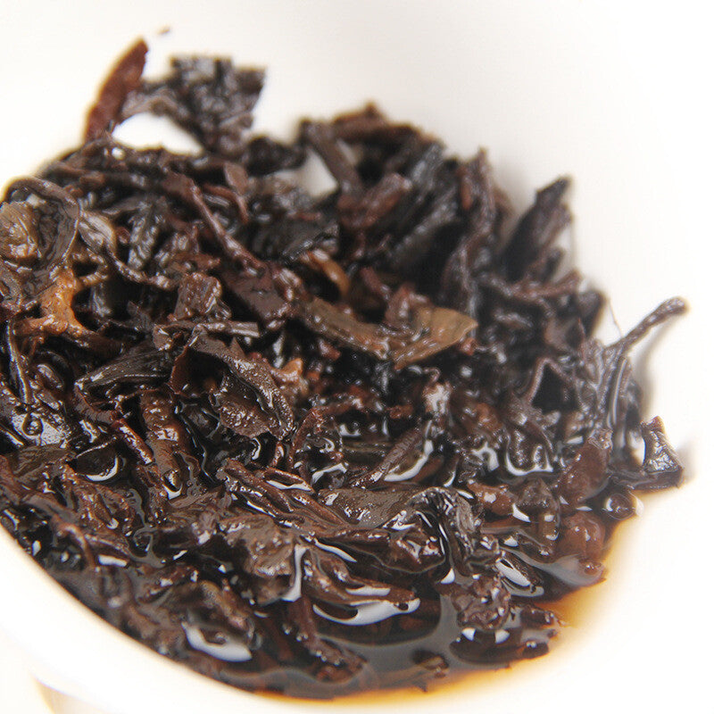 2003 Iceland Aged Tree Shu Puer Tea Old Tree Palace Golden Ripe Puer Tea 357g