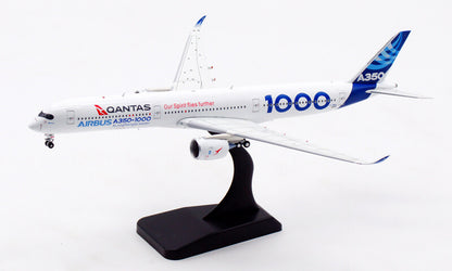 Aviation Qantas Airways FOR AIRBUS 350-1000 F-WMIL 1:400 DIECAST plane Pre-built